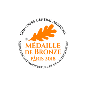 Concours Général Agricole - Médaille Bronze 2018