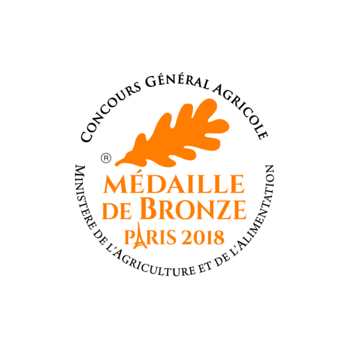 Concours Général Agricole - Médaille Bronze 2018